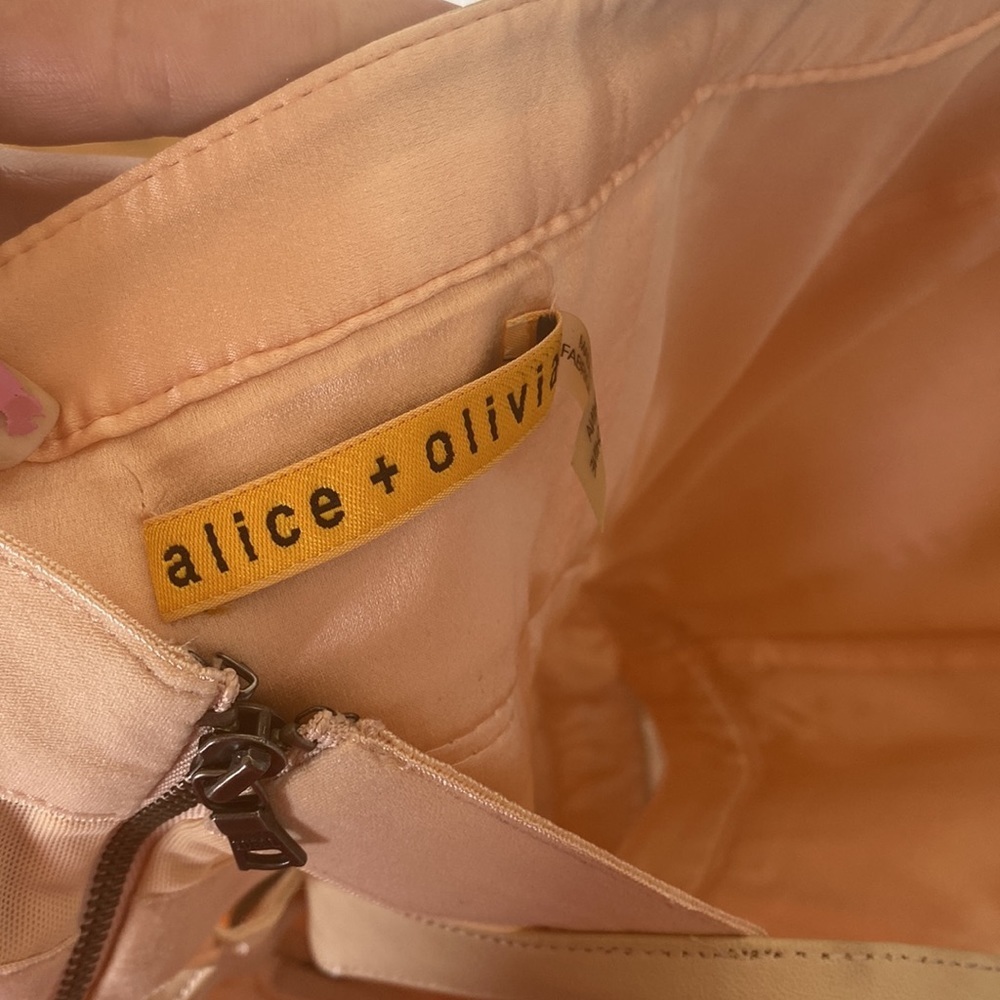 Alice & Olivia Genie Sweetheart Cutout Dress Size 4 - Picture 5 of 14